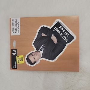 The Office Vinyl Decal That's What She Said Micheal Scott